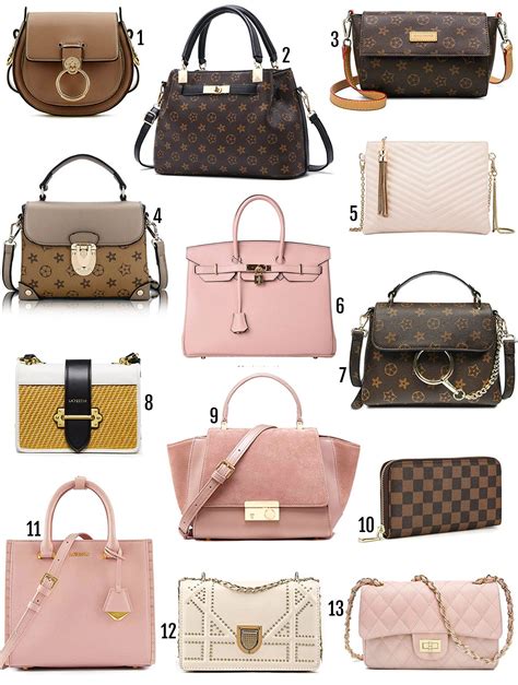 designer bags dupe|designer knockoff bags for less.